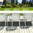 Air XL Extension 9 Piece Dining Set in White