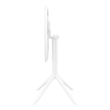 Compamia Sky 24 inch Round Folding Table in White finish