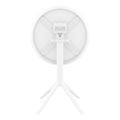 Compamia Sky 24 inch Round Folding Table in White finish