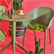 Compamia Sky Pro Stacking Dining Chair in Olive Green finish