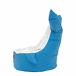 Blue and White Whale Bean Bag Chair