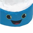 Blue and White Whale Bean Bag Chair