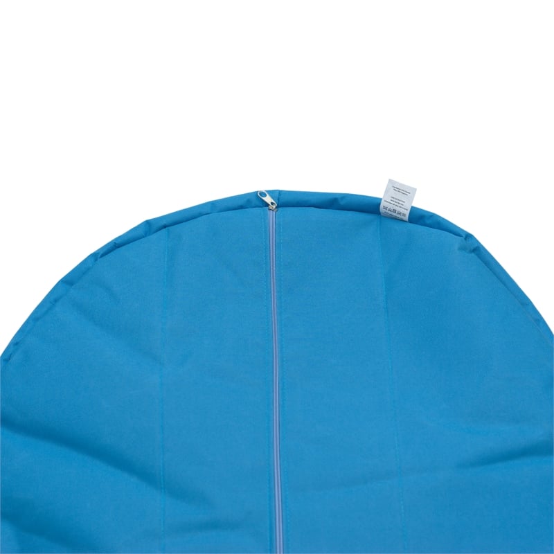 Blue and White Whale Bean Bag Chair