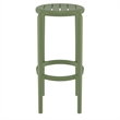 Compamia Tom Resin Bar Stool Olive Green