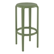 Compamia Tom Resin Bar Stool Olive Green