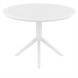 Compamia Sky 42 inch Round Dining Table White
