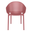 Compamia Sky Pro Stacking Dining Chair Marsala