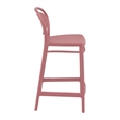 Compamia Marcel Resin Indoor Outdoor Counter Stool in Marsala finish