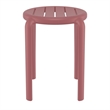 Compami Tom Resin Dining Stool in Marsala finish