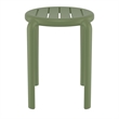Compamia Tom Resin Dining Stool in Olive Green finish