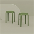 Compamia Tom Resin Dining Stool in Olive Green finish