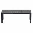 Compamia Atlantic 55-83 inch Extendable Dining Table in Black finish