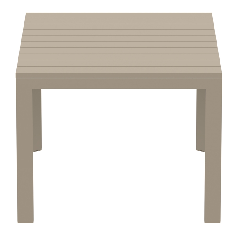 Compamia Atlantic 55-83 inch Extendable Dining Table in Taupe finish