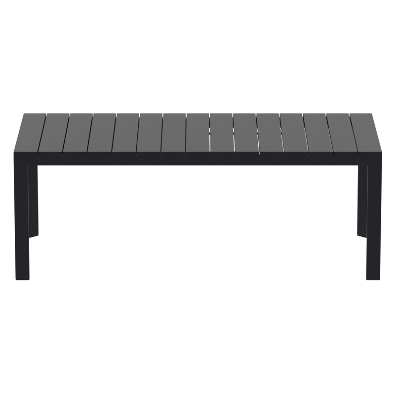 Compamia Atlantic XL 83-110 inch Extendable Dining Table in Black finish