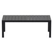 Compamia Atlantic XL 83-110 inch Extendable Dining Table in Black finish