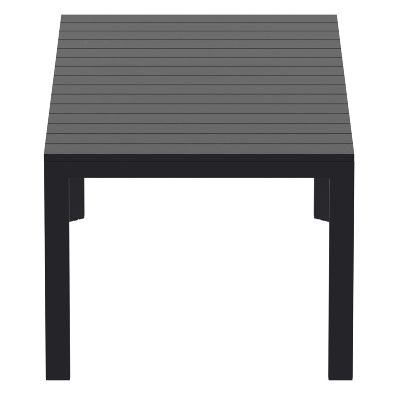 Compamia Atlantic XL 83-110 inch Extendable Dining Table in Black finish