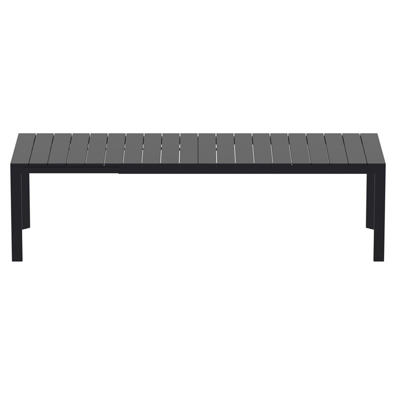 Compamia Atlantic XL 83-110 inch Extendable Dining Table in Black finish