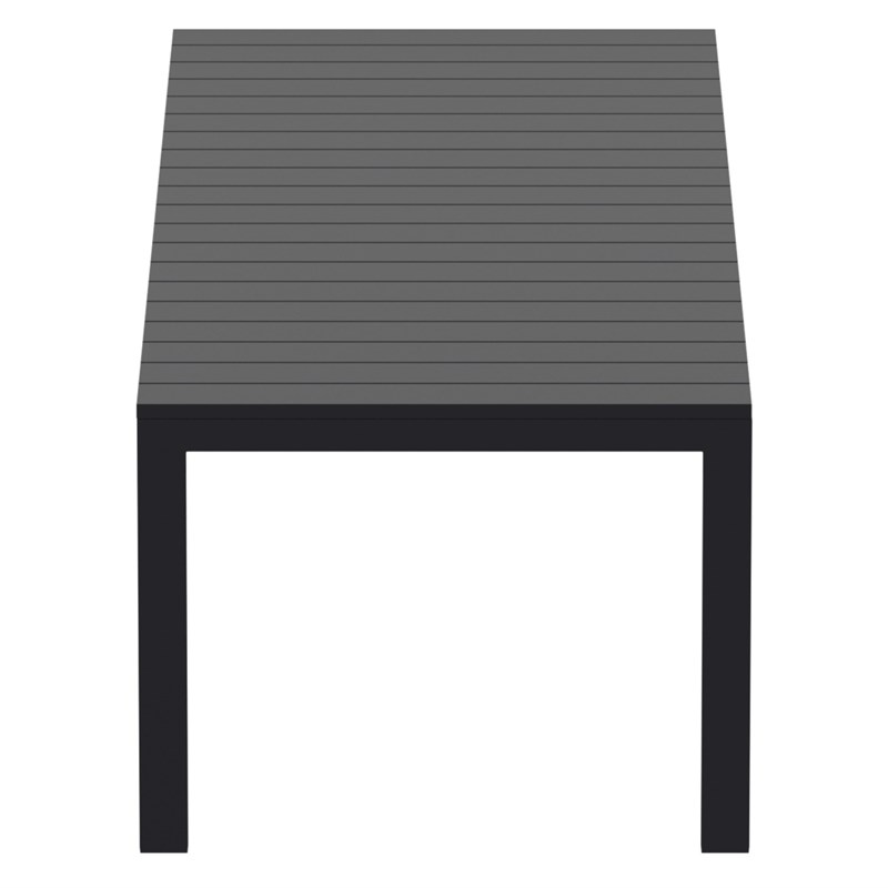 Compamia Atlantic XL 83-110 inch Extendable Dining Table in Black finish