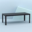 Compamia Atlantic XL 83-110 inch Extendable Dining Table in Black finish