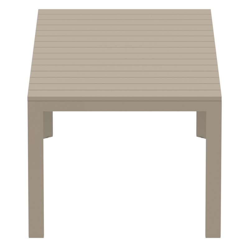 Compamia Atlantic XL 83-110 inch Extendable Dining Table in Taupe finish