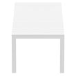 Compamia Atlantic XL 83-110 inch Extendable Dining Table in White finish