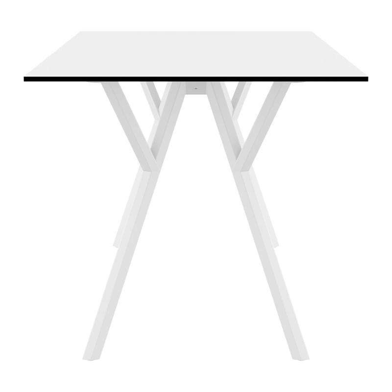 Compamia Max Rectangle Table 55 inch White