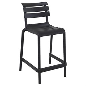 Compamia Helen Counter Stool in Black finish