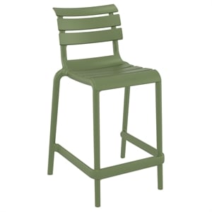 Compamia Helen Counter Stool in Olive Green finish