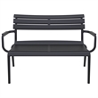 Compamia Paris Outdoor Bench Black