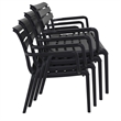 Compamia Paris Outdoor Bench Black