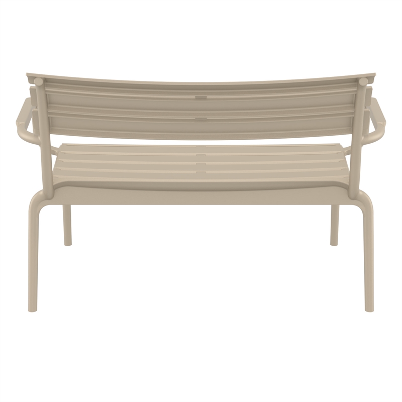 Compamia Paris Outdoor Bench Taupe