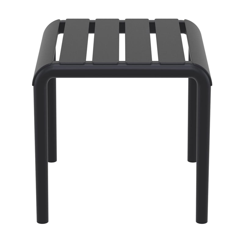 Compamia Paris Outdoor Side Table in Black finish
