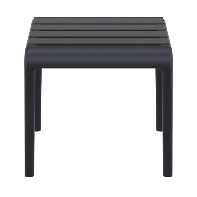 Compamia Paris Outdoor Side Table in Black finish