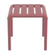 Compamia Paris Outdoor Side Table in Marsala finish