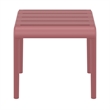 Compamia Paris Outdoor Side Table in Marsala finish