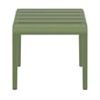 Compamia Paris Outdoor Side Table in Olive Green finish