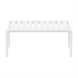 Compamia Paris Outdoor Coffee Table in White finish