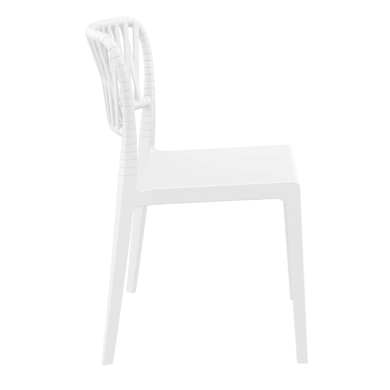 Compamia Portofino Side Chair in White
