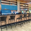 Compamia Portofino Counter Stool in Black