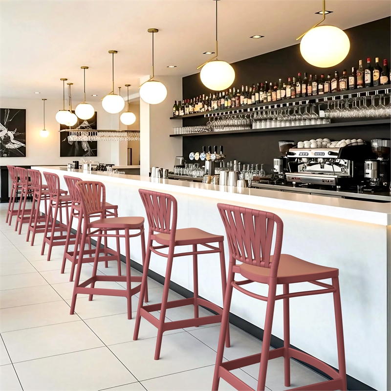Compamia Portofino Counter Stool in Marsala