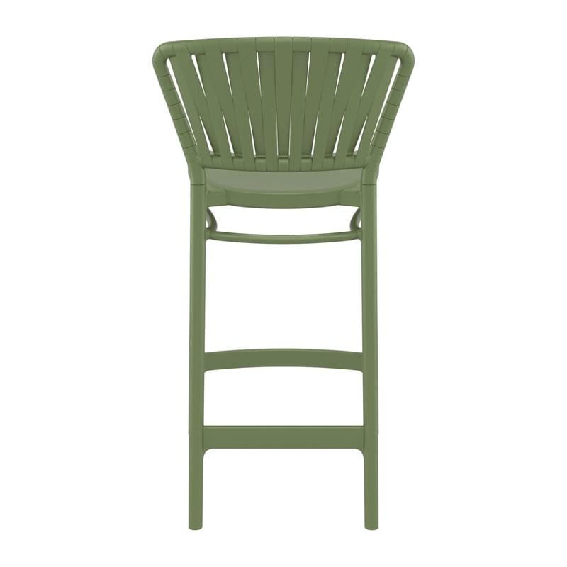 Compamia Portofino Counter Stool in Olive Green