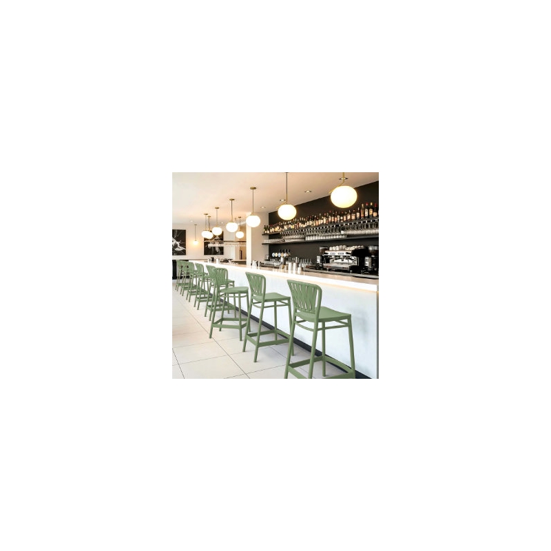 Compamia Portofino Counter Stool in Olive Green