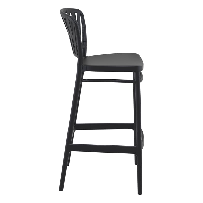 Compamia Portofino Bar Stool in Black