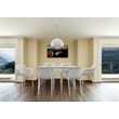 Compamia Air XL Outdoor Patio Dining Arm Chair in White