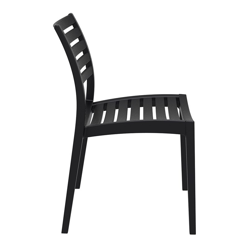 Compamia Ares Outdoor Patio Dining Chair in Black