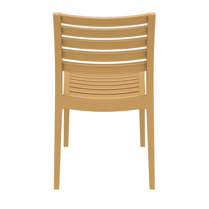 Compamia Ares Outdoor Patio Dining Chair in Teak Brown