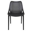 Compamia Air Outdoor Patio Dining Chair in Black