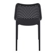 Compamia Air Outdoor Patio Dining Chair in Black