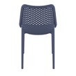 Compamia Air Outdoor Patio Dining Chair in Dark Gray