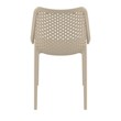Compamia Air Outdoor Patio Dining Chair in Taupe